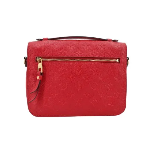 Louis Vuitton Pochette Metis Empreinte Scarlet Rot