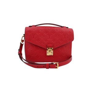 Louis Vuitton Pochette Metis Empreinte Scarlet Rot