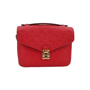 Louis Vuitton Pochette Metis Empreinte Scarlet Rot