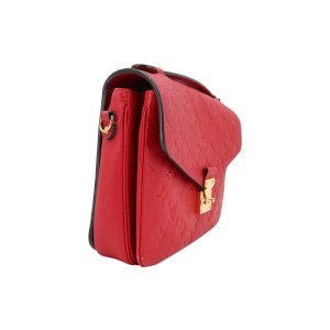 Louis Vuitton Pochette Metis Empreinte Scarlet Rot