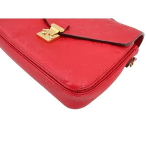 Louis Vuitton Pochette Metis Empreinte Scarlet Rot