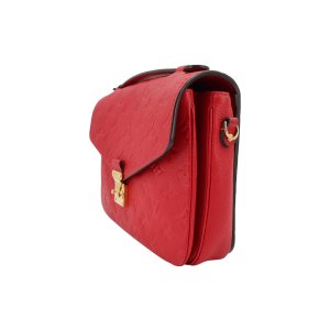 Louis Vuitton Pochette Metis Empreinte Scarlet Rot