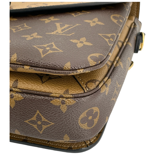 Louis Vuitton Pochette Metis Monogram Reverse Canvas