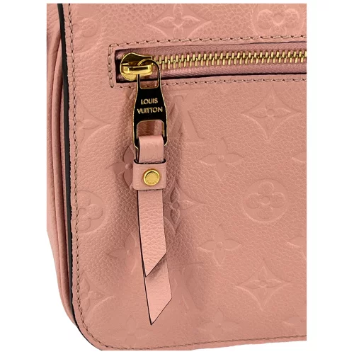 Louis Vuitton Pochette Metis Empreinte Rose Poudre Ballerine I Love Handbags