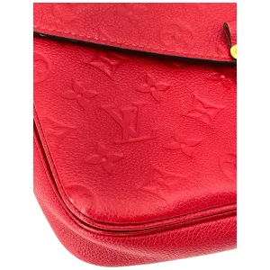 Louis Vuitton Pochette Metis Empreinte Scarlet Rot