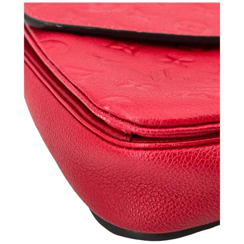 Louis Vuitton Pochette Metis Empreinte Scarlet Rot