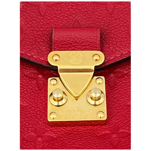 Louis Vuitton Pochette Metis Empreinte Scarlet Rot