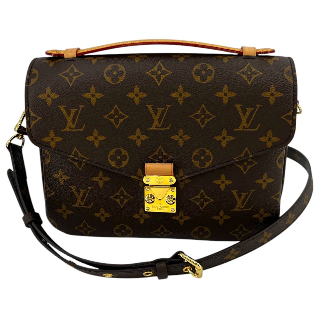 Louis Vuitton Pochette Metis Monogram Canvas Carrier bags Louis Vuitton