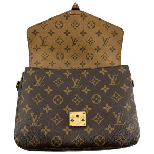 Louis Vuitton Pochette Metis Monogram Reverse Canvas