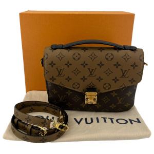 Louis Vuitton Pochette Metis Monogram Reverse Canvas