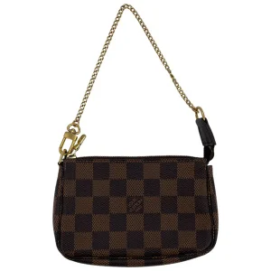 Louis Vuitton Mini Pochette Accessories Damier Ebene