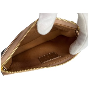 Louis Vuitton Mini Pochette Accessoires Vernis Rose Gold