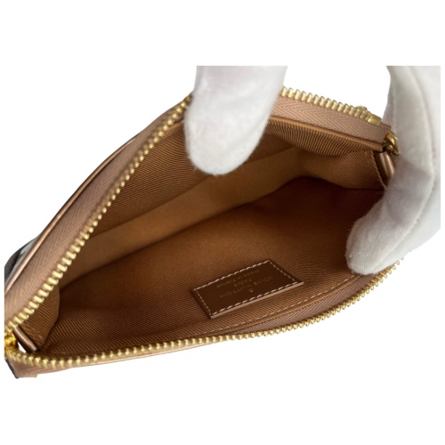 Louis Vuitton Mini Pochette Accessoires Vernis Rose Gold