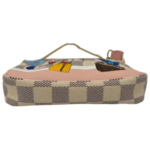 Louis Vuitton Mini Pochette Accessories X-Mas 2018 Damier Azur
