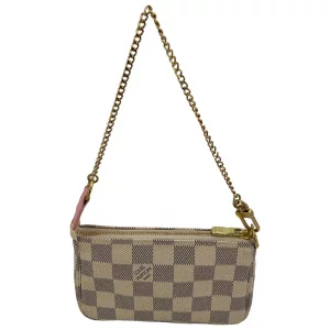 Louis Vuitton Mini Pochette Accessories X-Mas 2018 Damier Azur