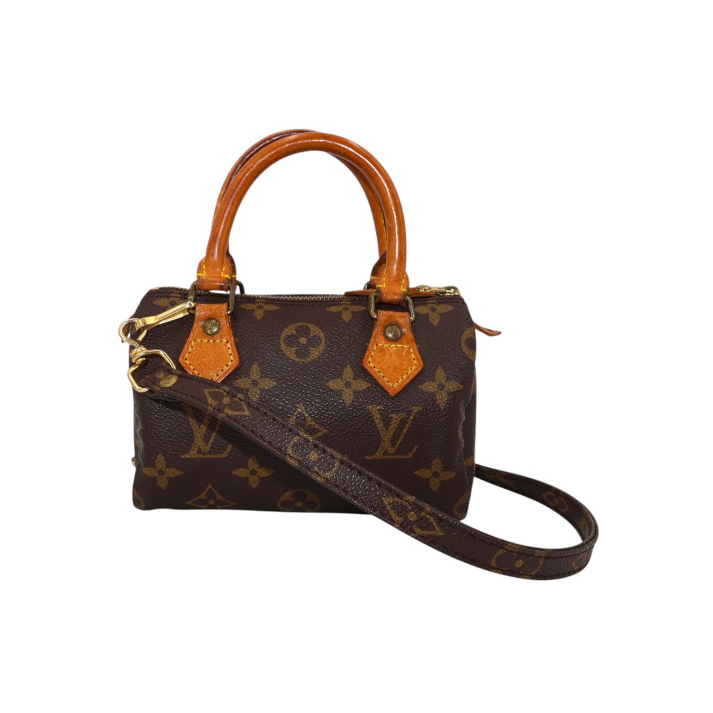 Louis Vuitton Mini Speedy HL Monogram Canvas Carrier bags Louis Vuitton