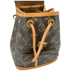 Louis Vuitton Montsouris PM Monogram Canvas Backpack