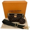 Louis Vuitton Multi Pochette Accessoires Monogram Canvas Khaki Handtaschen Louis Vuitton 31