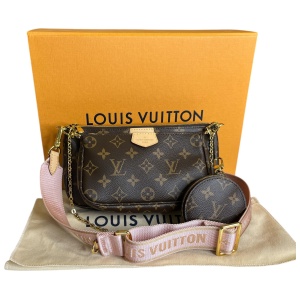 Louis Vuitton Multi Pochette Accessoires Monogram Canvas Rose Clair