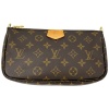 Louis Vuitton Multi Pochette Accessoires Monogram Canvas Khaki Handtaschen Louis Vuitton 35