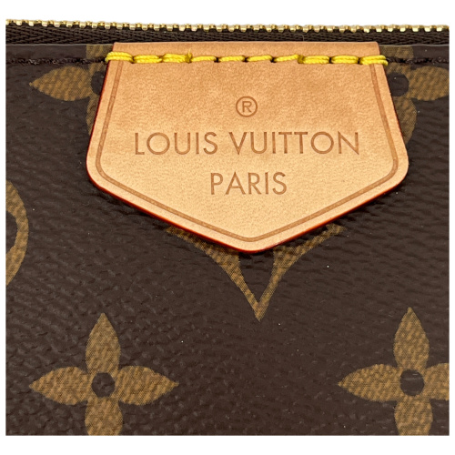 Louis Vuitton Multi Pochette Accessories Monogram Canvas Rose Clair