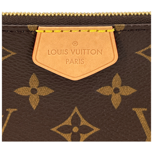 Louis Vuitton Multi Pochette Accessories Monogram Canvas Rose Clair