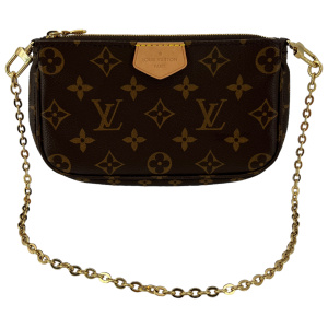 Louis Vuitton Multi Pochette Accessoires Monogram Canvas Rose Clair