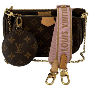 Louis Vuitton Multi Pochette Accessoires Monogram Canvas Rose Clair