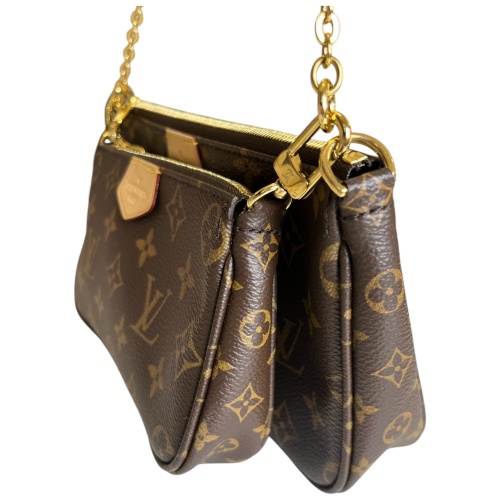 Louis Vuitton Multi Pochette Accessoires Monogram Canvas Rose Clair