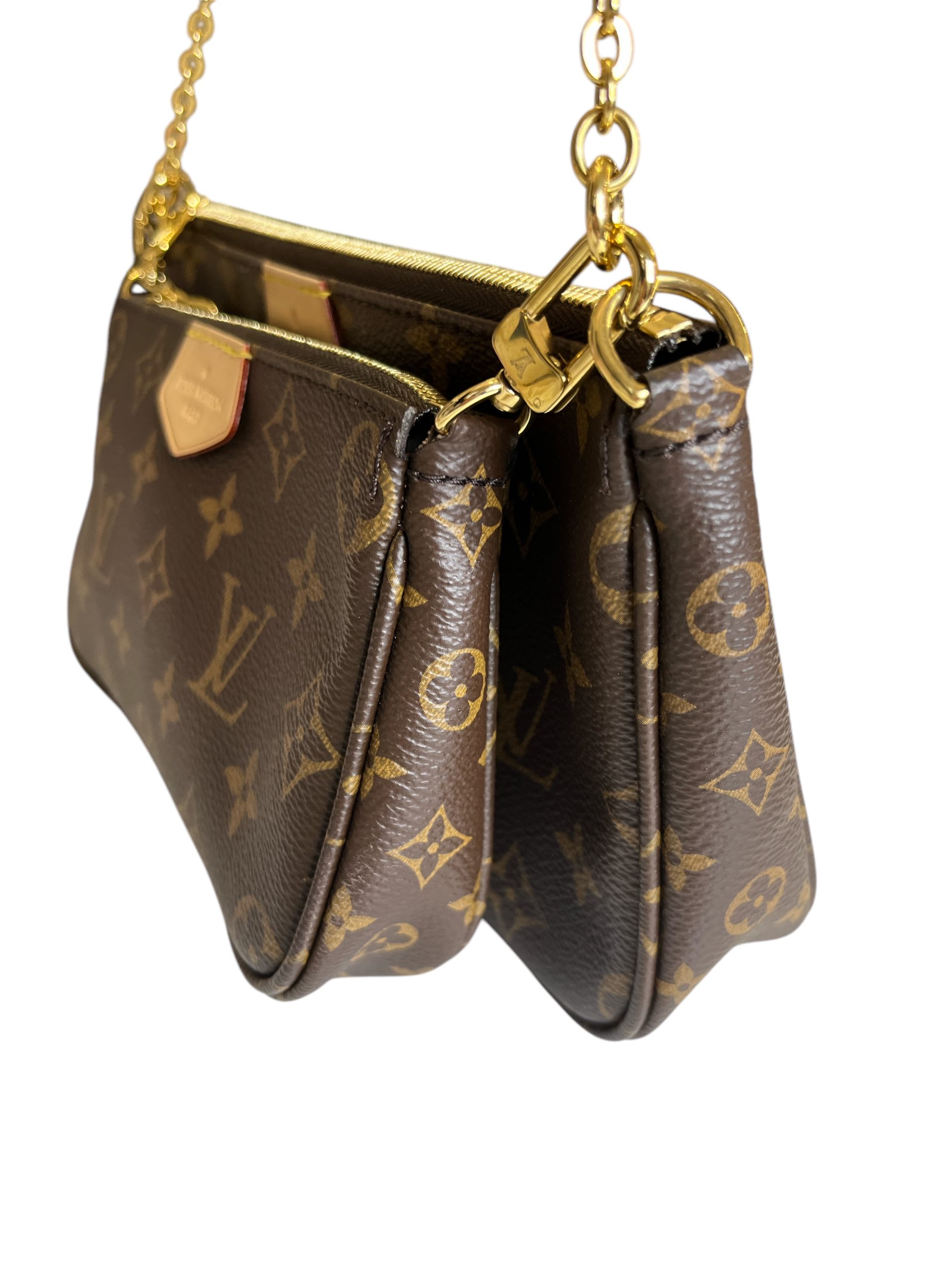 Louis Vuitton Multi Pochette Accessoires Monogram Canvas Rose