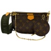 Louis Vuitton Multi Pochette Accessoires Monogram Canvas Khaki Handtaschen Louis Vuitton 26