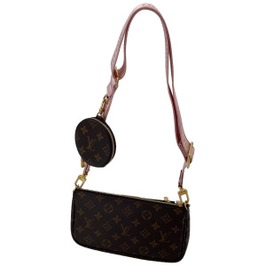 Louis Vuitton Multi Pochette Accessoires Monogram Canvas Rose Clair