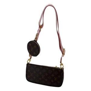 Louis Vuitton Multi Pochette Accessoires Monogram Canvas Rose Clair