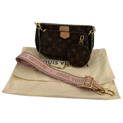 Louis Vuitton Multi Pochette Accessoires Monogram Canvas Rose Clair