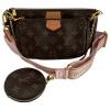 Louis Vuitton Multi Pochette Accessoires Monogram Canvas Rose Clair Handtaschen Louis Vuitton 39
