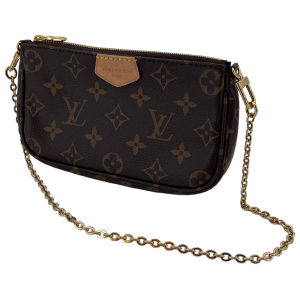 Louis Vuitton Multi Pochette Accessoires Monogram Canvas Rose Clair