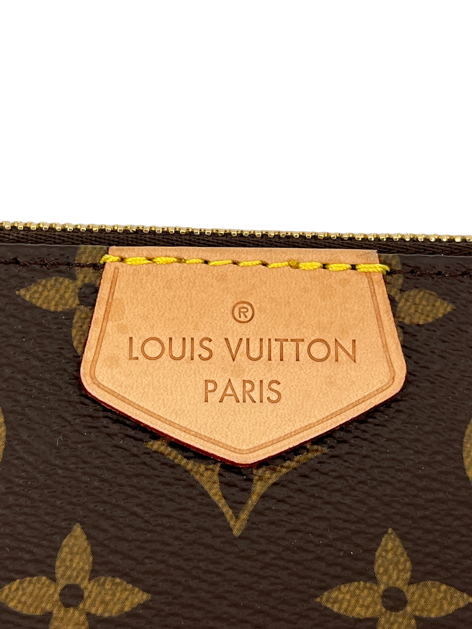 Louis+Vuitton+Pochette+Crossbody+Medium+Khaki+Canvas for sale