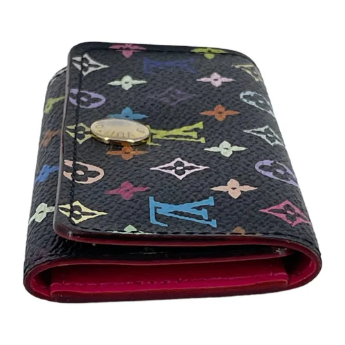 Louis Vuitton Key Case Murakami Multicolor Black