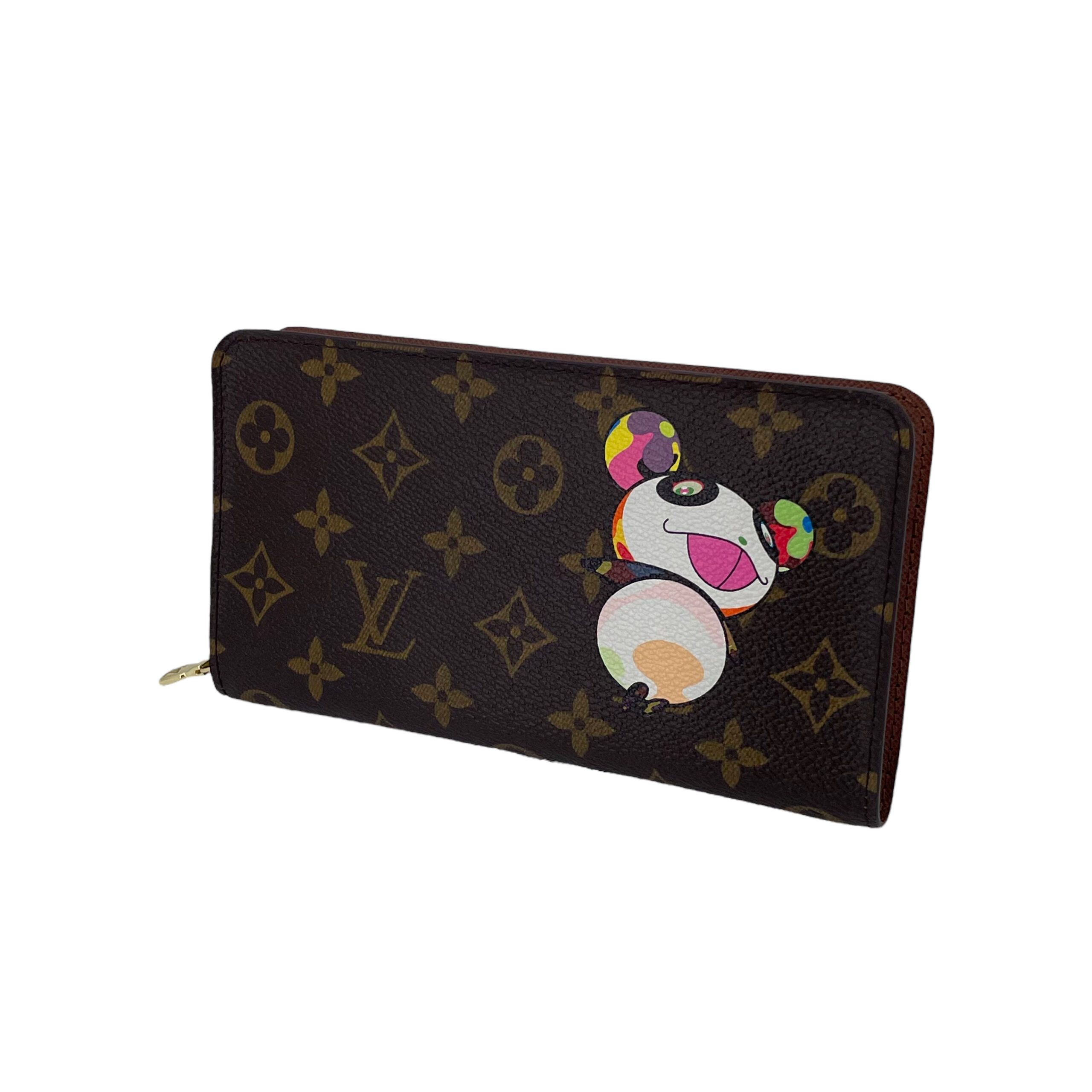 Louis Vuitton Monogram Panda Murakami Long Zippy Wallet Porte Monnaie Zippe  8728950