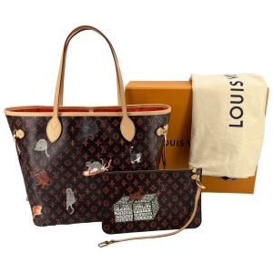 Louis Vuitton Neverfull MM Catogram