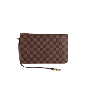 Louis Vuitton Neverfull Pochette Damier Ebene
