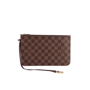 Louis Vuitton Neverfull Pochette Damier Ebene
