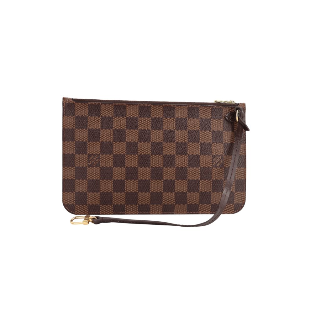 Louis Vuitton Neverfull Pochette Damier Ebene