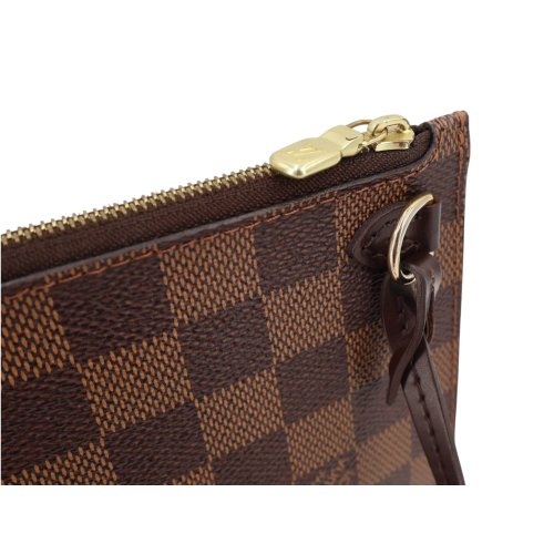 Louis Vuitton Neverfull Pochette Damier Ebene
