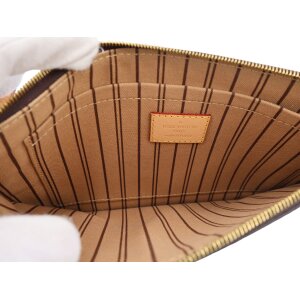 Louis Vuitton Neverfull Pochette Monogram Canvas Handtaschen Louis Vuitton 20