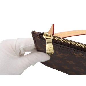 Louis Vuitton Neverfull Pochette Monogram Canvas Handtaschen Louis Vuitton 19