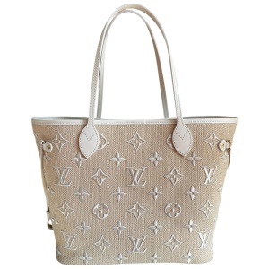 Louis Vuitton Neverfull MM By the Pool Raffia