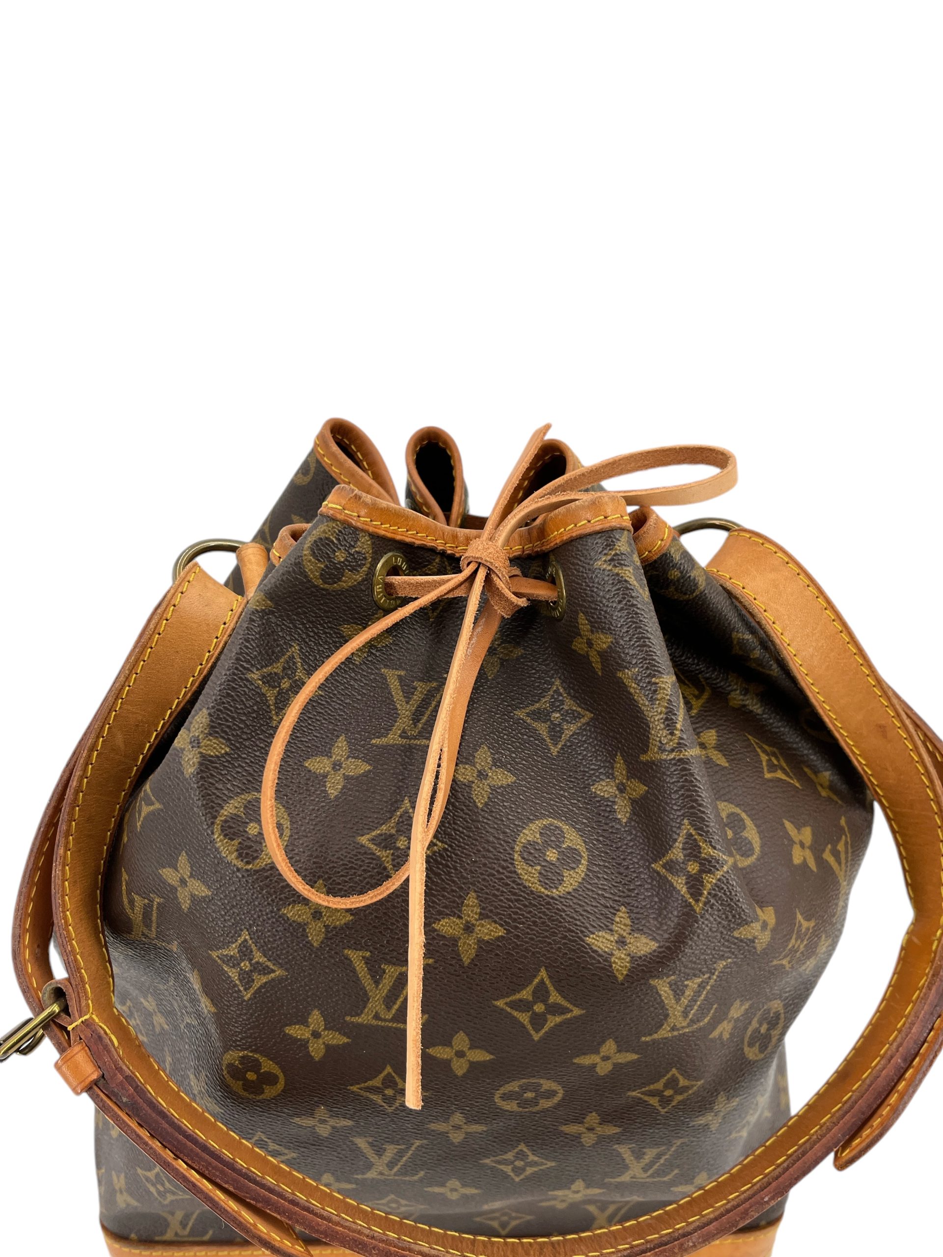 Louis Vuitton Sac Noe Grand Monogram Canvas I Love Handbags