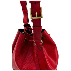 Louis Vuitton Sac Noe Petit Epi Red