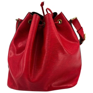 Louis Vuitton Sac Noe Petit Epi Red